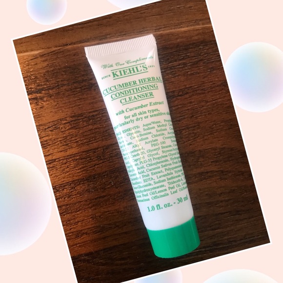 kiehl's face wash cucumber